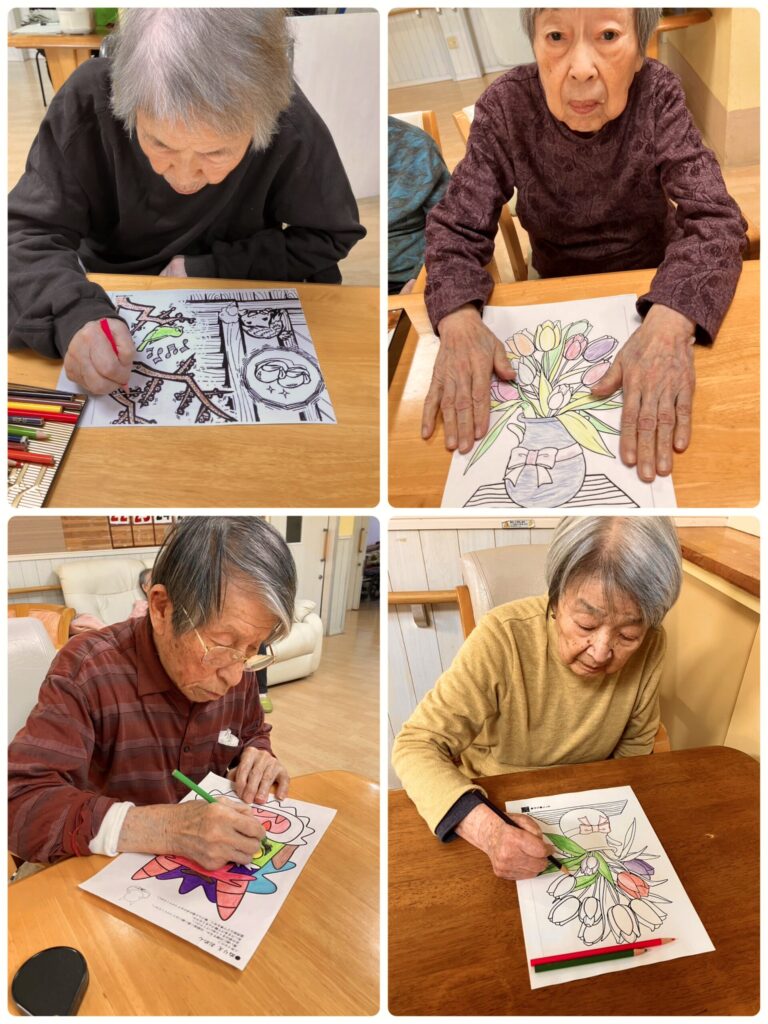 塗り絵✍✐✎のサムネイル画像